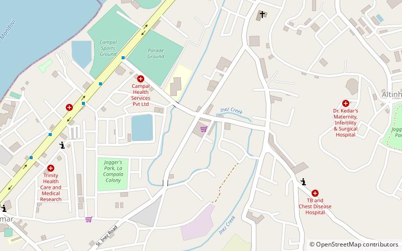 caculo mall panaji location map