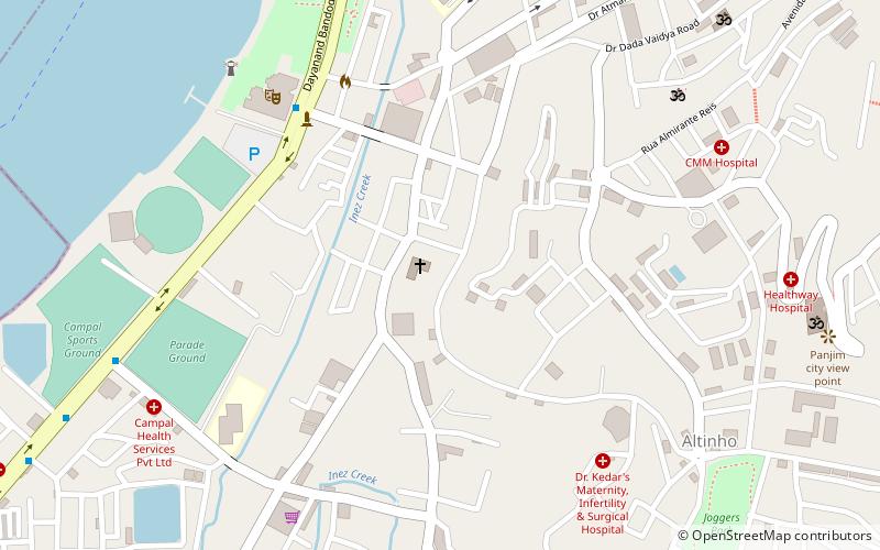ile de goa panaji location map