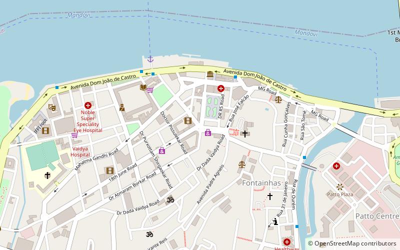 Casino Goa location map