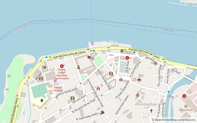 Azad Maidan location map