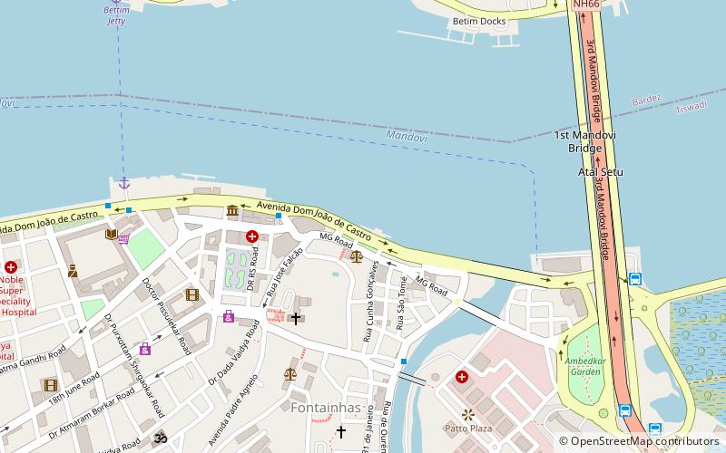 deltin royale casino panaji location map