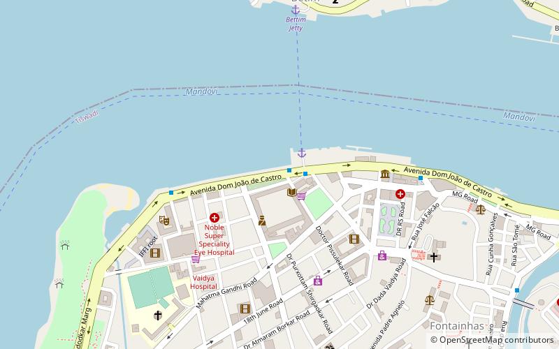 Instituto Vasco da Gama location map