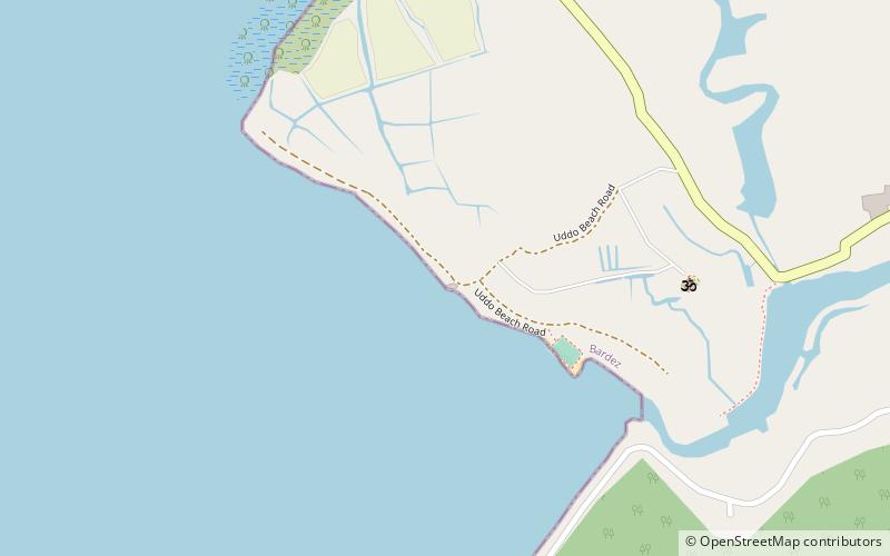 morjem beach vagator location map