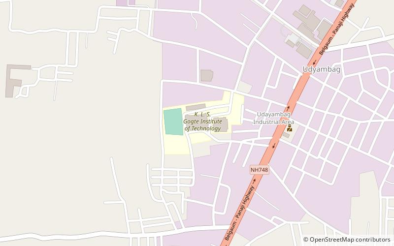 Gogte Institute of Technology location map