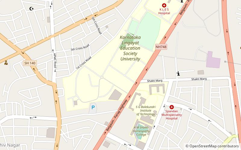 jawaharlal nehru medical college belagavi location map