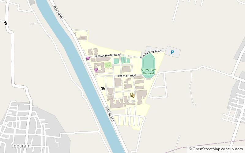 KL University location map