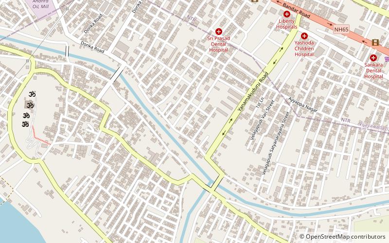 Yanamalakuduru location map