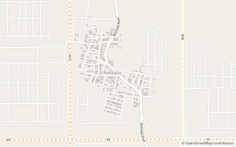 nekkallu location map