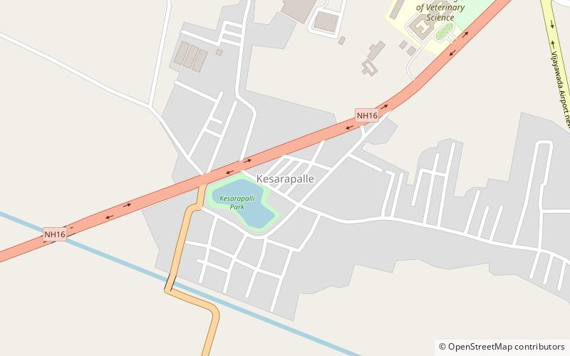 Kesarapalle location map