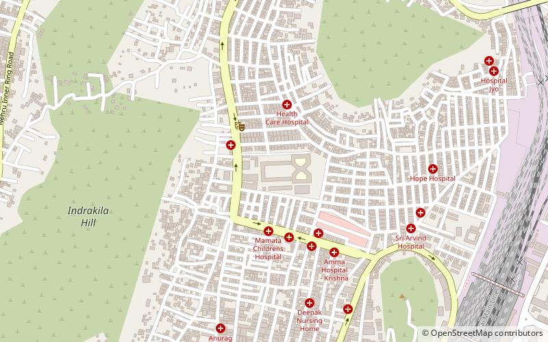 potti sriramulu college of engineering technology vijayawada location map