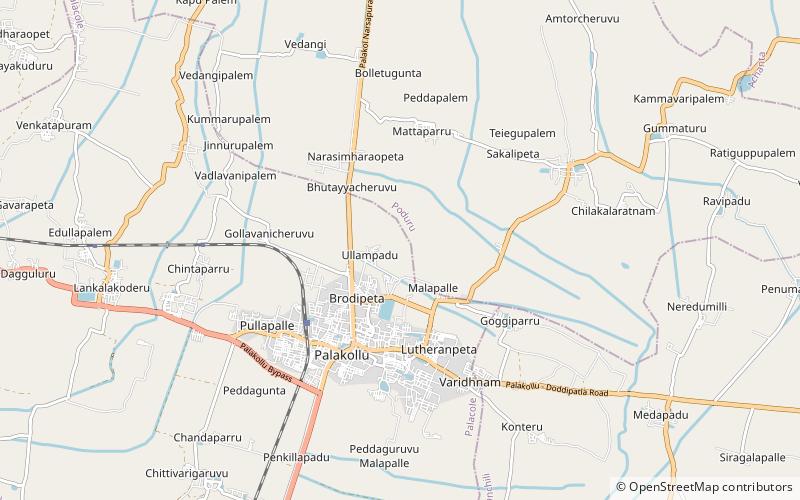 Ksheerarama location map