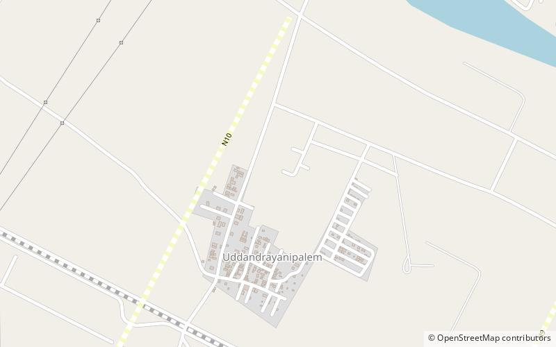 uddandarayunipalem location map