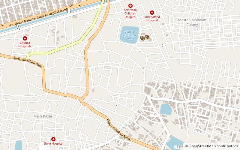 telugu eluru location map