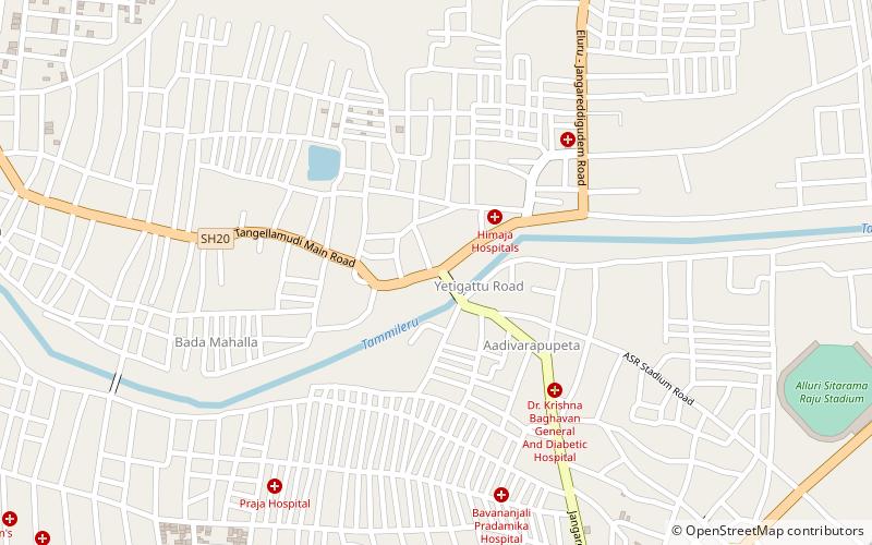 Tangellamudi location map