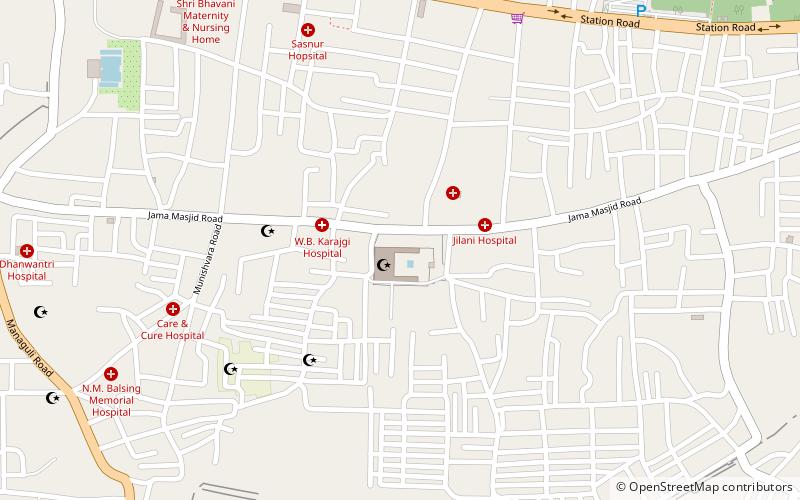 jumma masjid bijapur location map