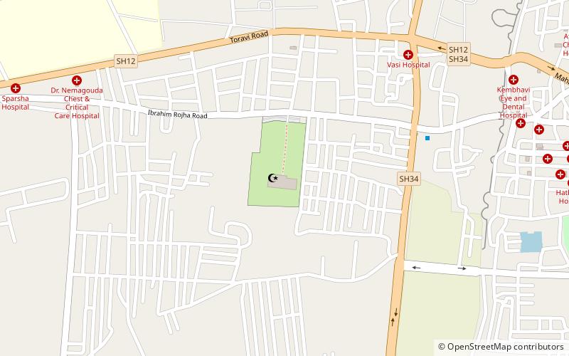 ibrahim rojha bijapur location map