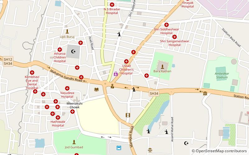 market bijapur location map