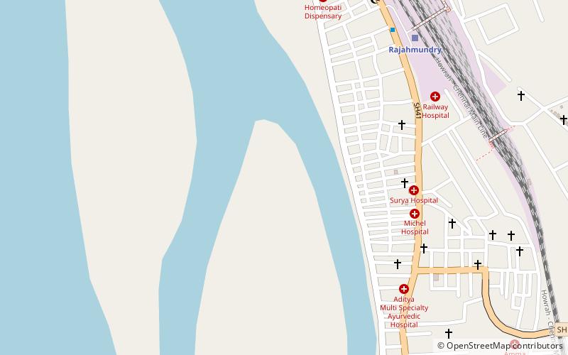 gowthami grandhalayam rajamahendravaram location map
