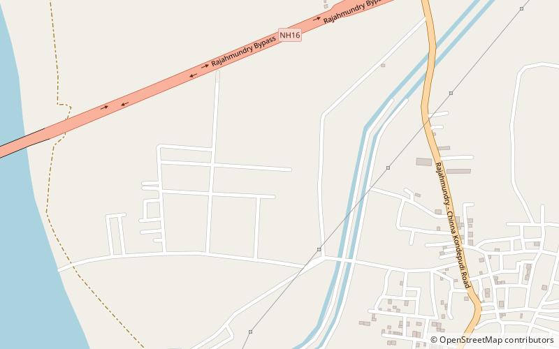 katheru rajamandri location map