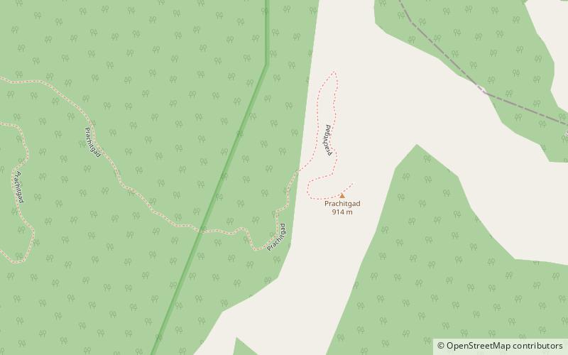 prachitgad parque nacional de chandoli location map