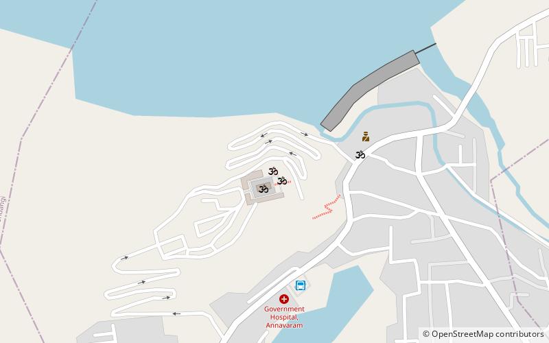 gokulam annavaram location map