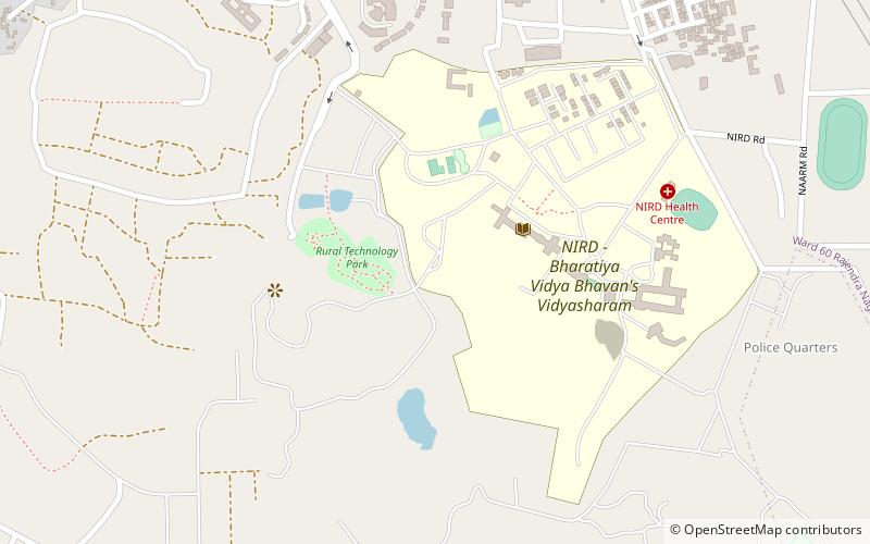 rajendranagar mandal hyderabad location map