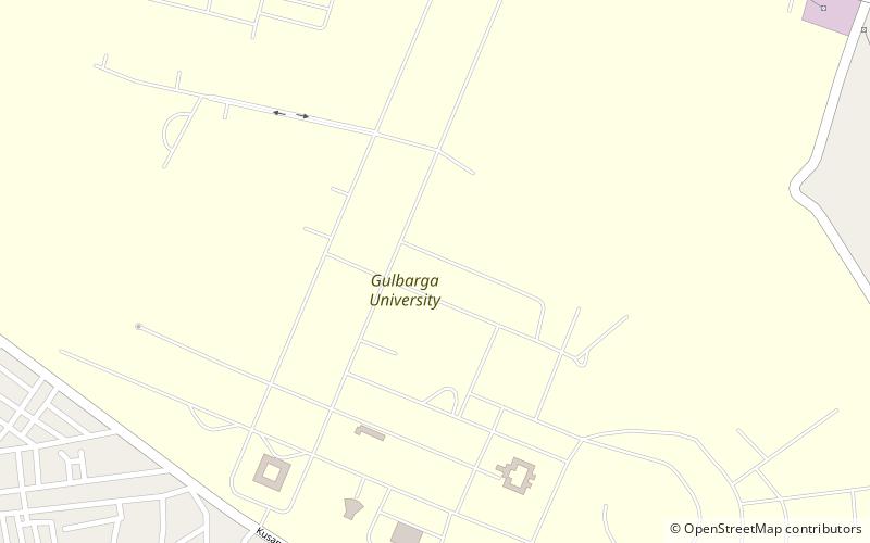 Gulbarga University location map