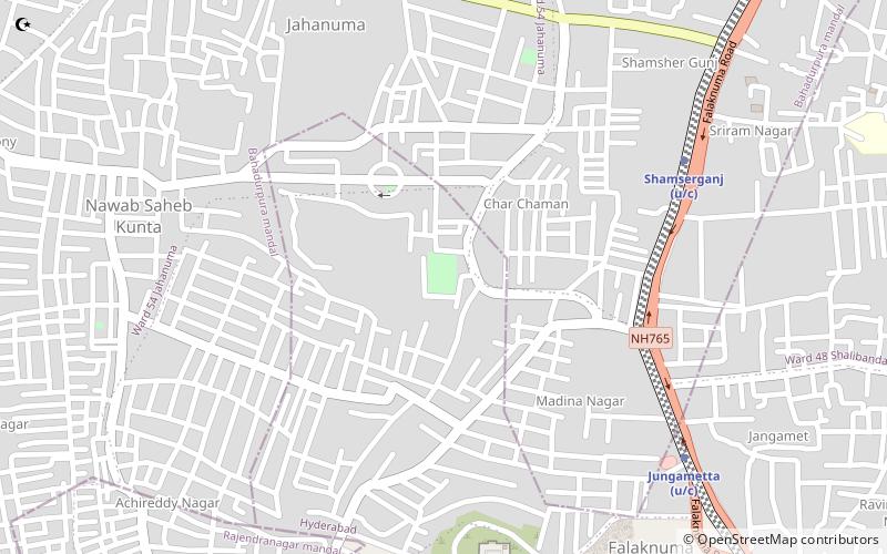 jahanuma hajdarabad location map