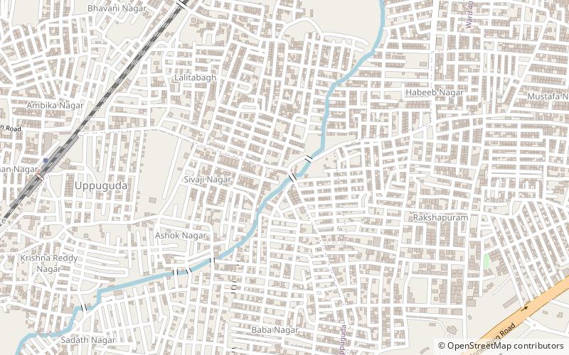 Armenian cemetery in Hyderabad location map