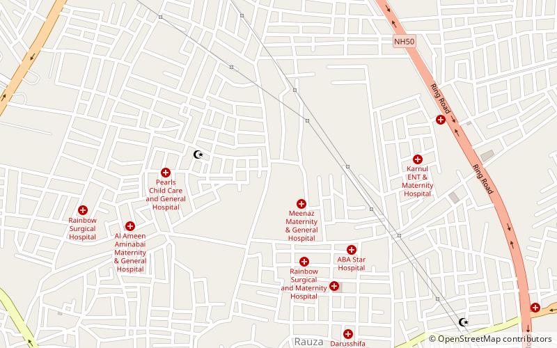 khaja bandanawaz university kalaburagi location map