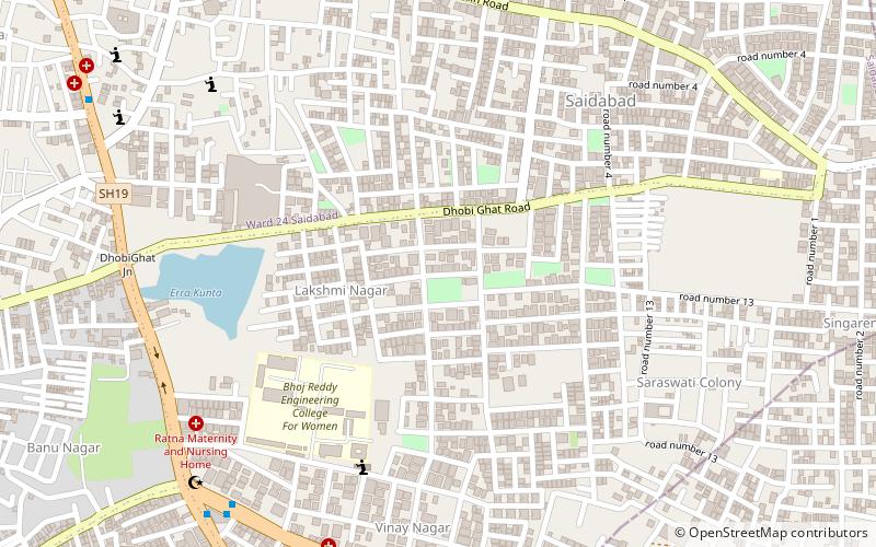 Saidabad location map
