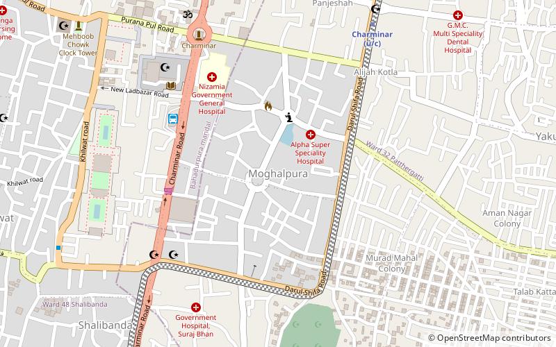 moghalpura hyderabad location map
