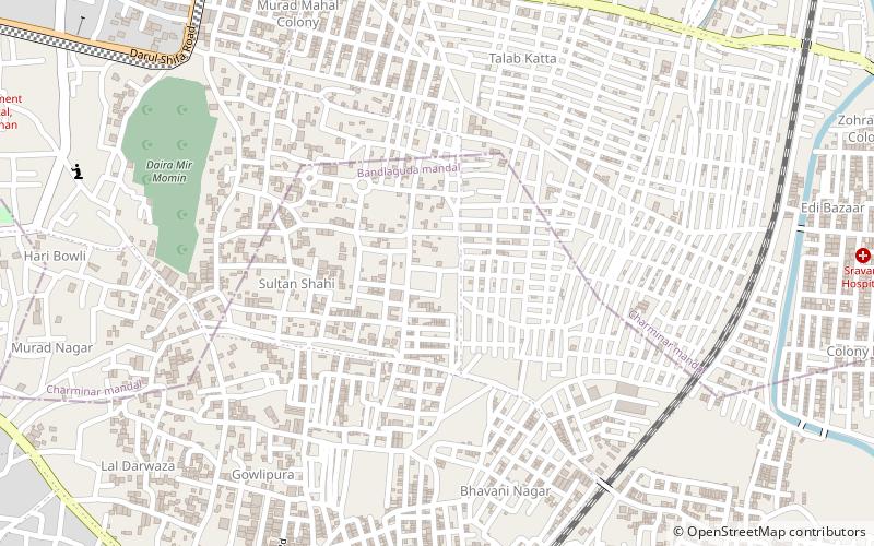Lal Darwaza location map