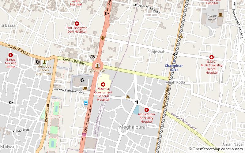 sardar mahal hajdarabad location map