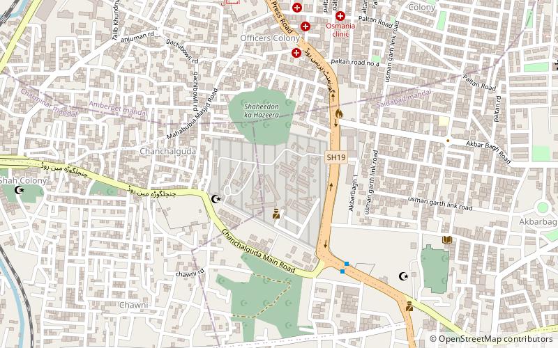 Malakpet location map