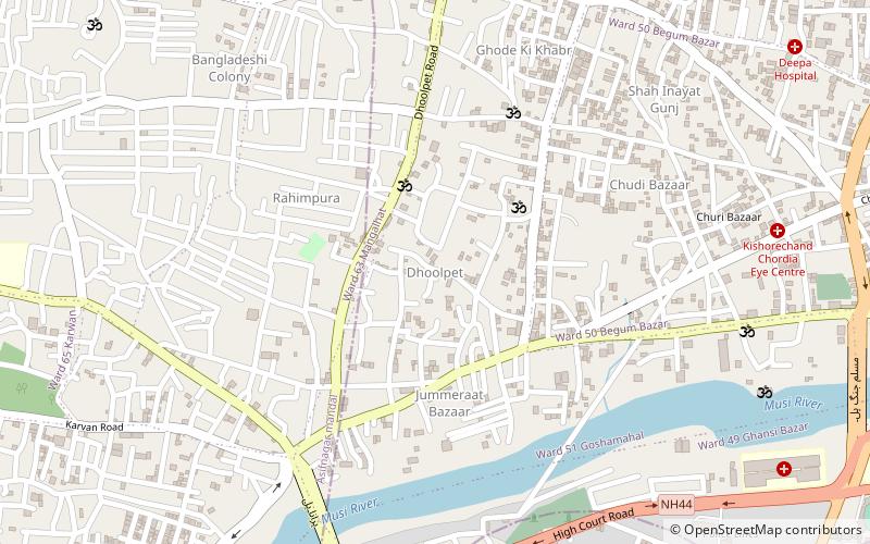 dhoolpet hajdarabad location map
