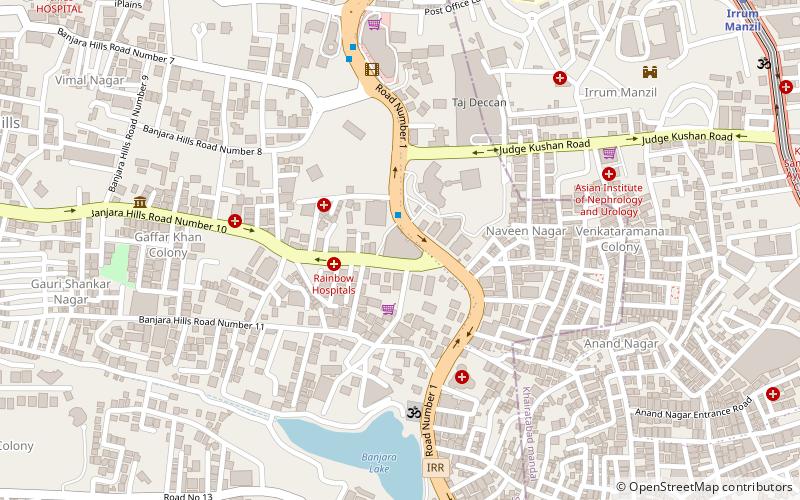 city centre mall hyderabad location map