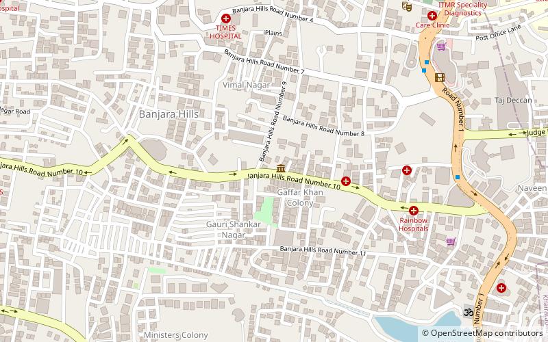 kalakriti art gallery hajdarabad location map