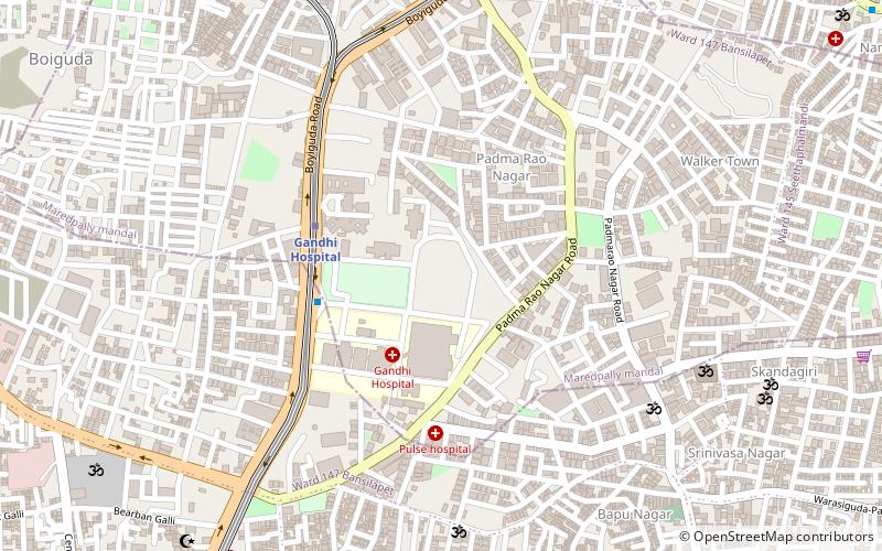 Gandhi Medical College location map