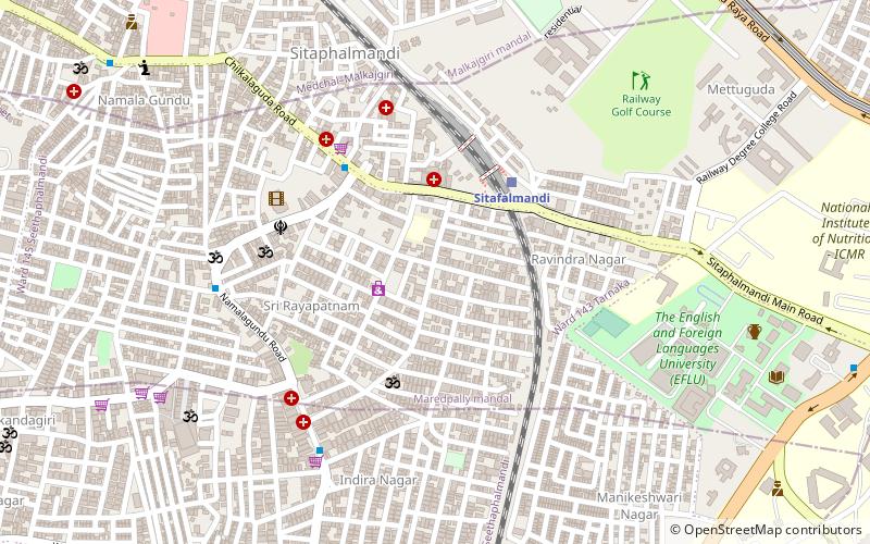 chilkalguda hajdarabad location map