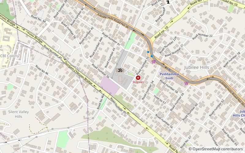Peddamma Gudi location map