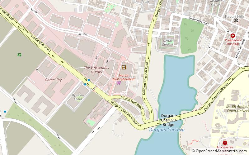 inorbit mall hyderabad location map