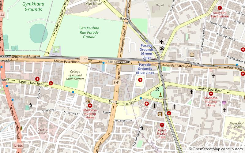 cmr shopping mall hyderabad location map