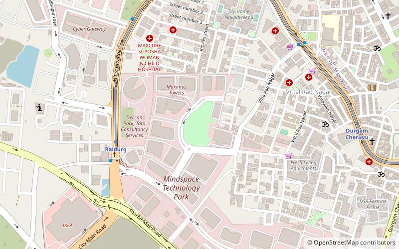 Raheja Mindspace location map
