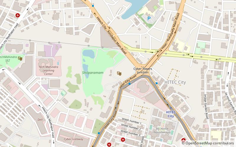 Shilpakala Vedika location map