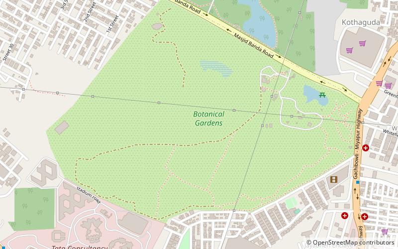 Botanical Garden location map