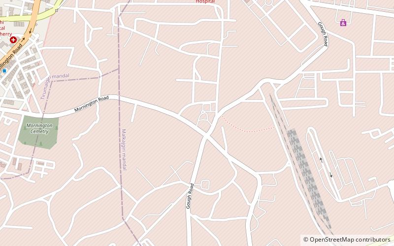 sindhi colony hajdarabad location map