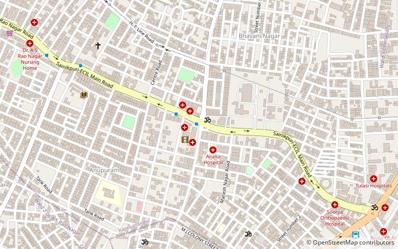 radhika movieplex hajdarabad location map