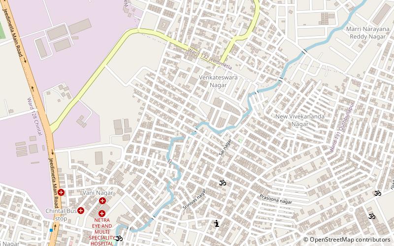 Jeedimetla location map