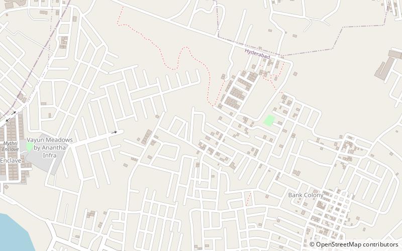 sainikpuri location map